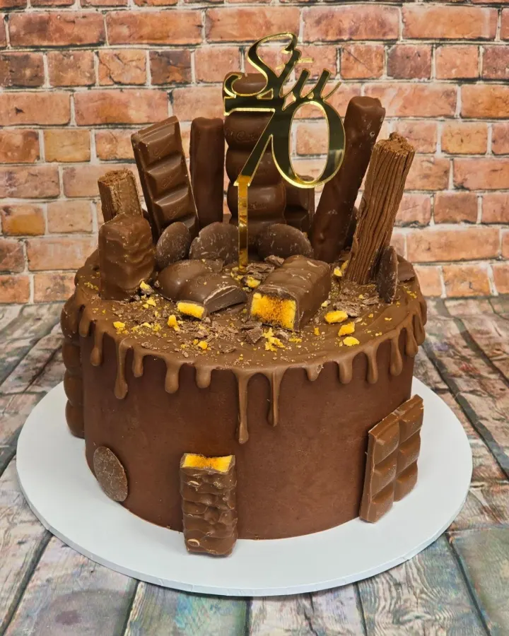 Stu’s chocolate 70th