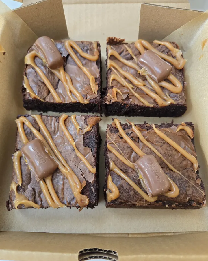 Gluten-Free Caramel Brownies (4)